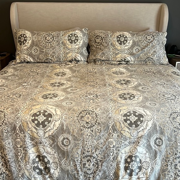 Pottery Barn Bedding Pottery Barn Jacquelyn Medallion Organic